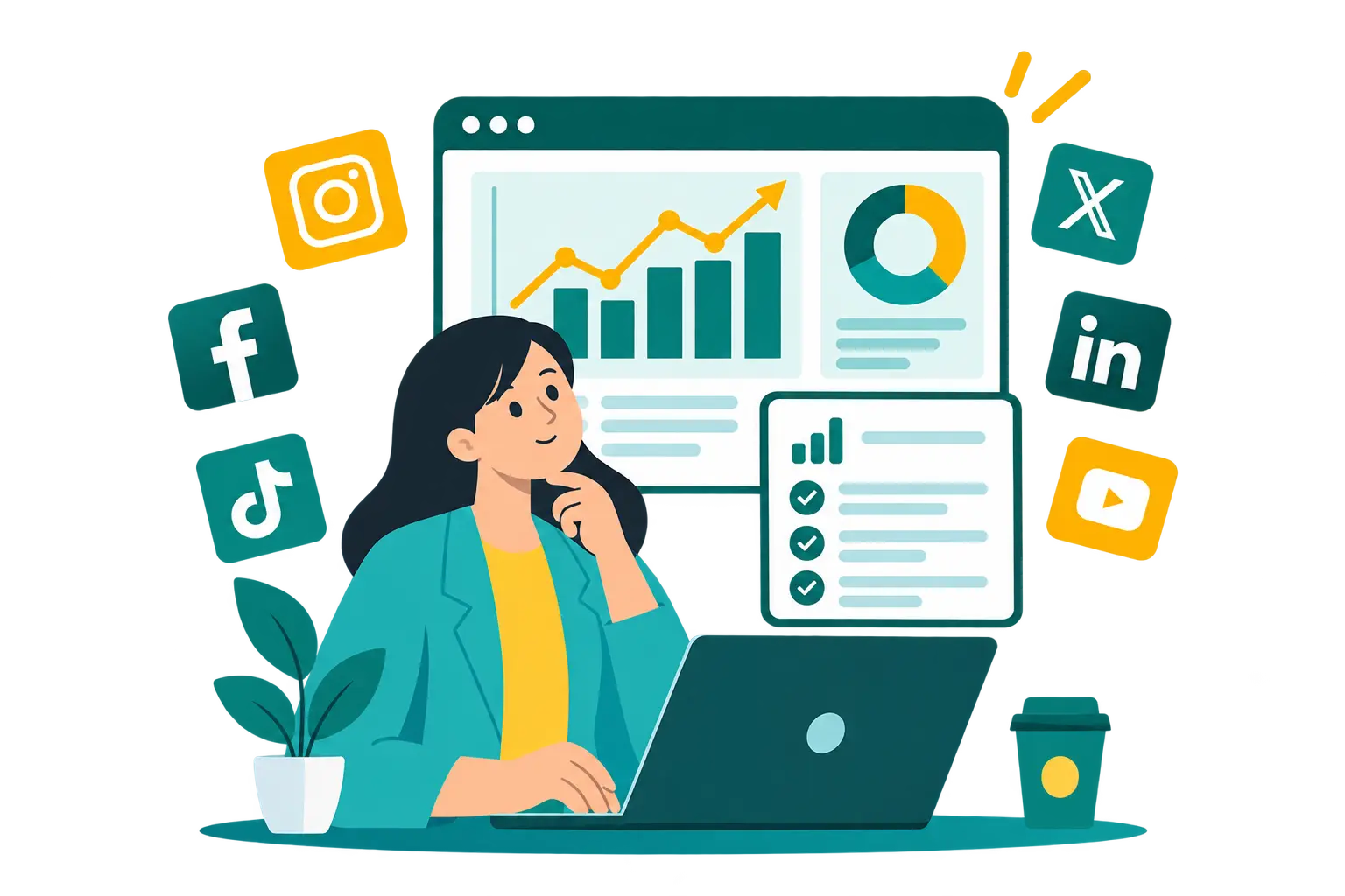 social media analytics workspace