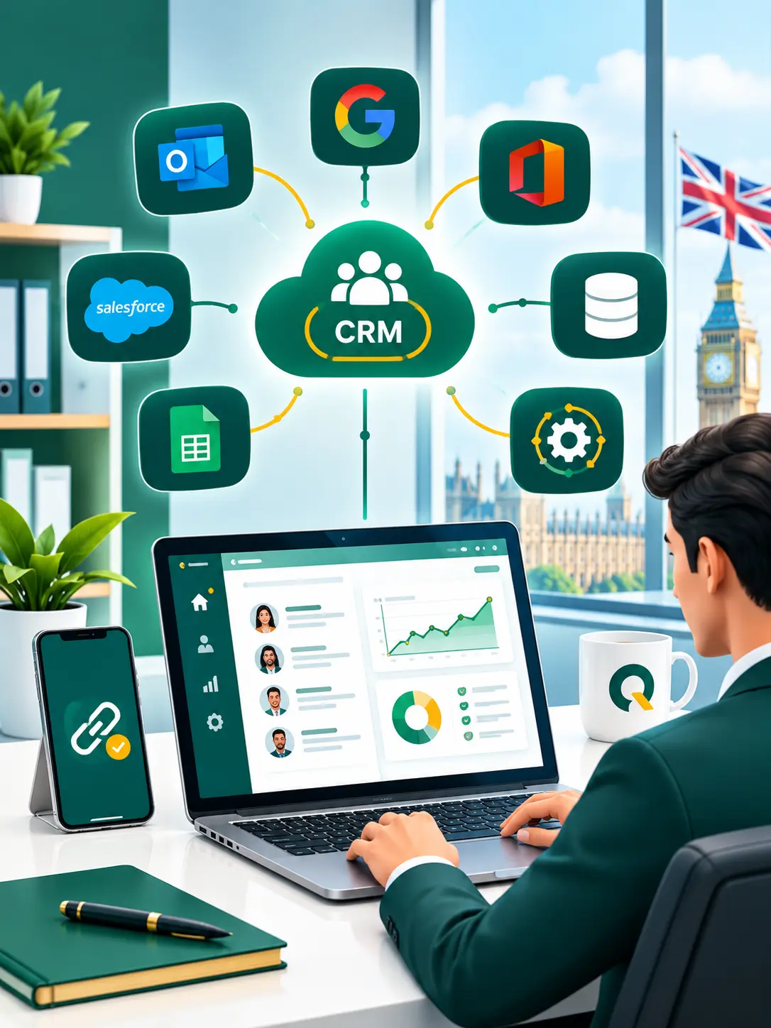 uk crm integration workspace
